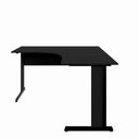 Ver imagem 6 de Mesa de Escritório New City 2 Lugares em L MDP Preto Gebb Work