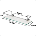 Ver imagem 3 de Kit Acessórios Banheiro Ictus Luxo Banheiro 7 Peças Único