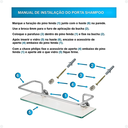 Ver imagem 5 de Kit Acessórios Banheiro Ictus Luxo Banheiro 7 Peças Único