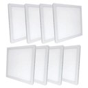 Ver imagem 1 de Kit 8 Plafon Painel LED Luminária Downlight 25W Sobrepor
