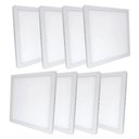 Ver imagem 2 de Kit 8 Plafon Painel LED Luminária Downlight 25W Sobrepor