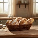 Ver imagem 4 de Cesto Retangular Travessa Bandeja de Servir Rattan 25x17cm - FRG6564