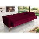 Ver imagem 1 de Sofá Cama Rivieira 1.50m - Vinho