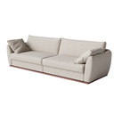 Ver imagem 7 de Sofá 4 Lugares Living Fixo Suécia 2,76m em Linho:cinza Névoa