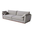 Ver imagem 1 de Sofá 4 Lugares Living Fixo Suécia 2,76m em Linho:cinza Névoa