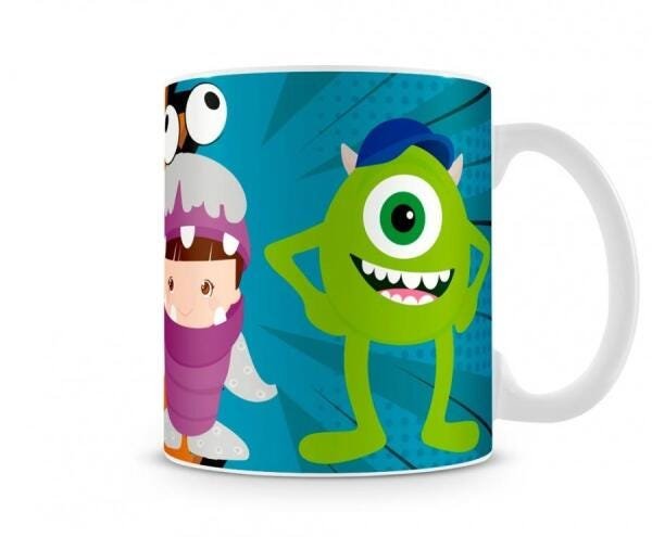 Caneca Monstros S.A Sully Boo e Mike - 4