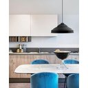 Ver imagem 3 de Pendente Lustre Elegante Retro Moderno Preto