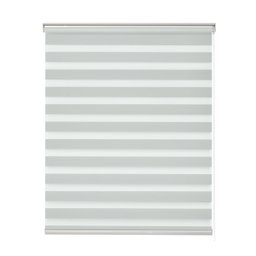 Persiana Rolo Zebra Standard 2,00 X 1,60 Double Vision Cinza - 1
