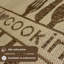 Ver imagem 4 de 2 Tapete Passadeira Antiderrapante Cozinha Juta Cook BGMR