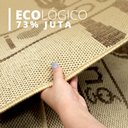 Ver imagem 3 de 2 Tapete Passadeira Antiderrapante Cozinha Juta Cook BGMR