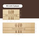 Ver mais imagens de 2 Tapete Passadeira Antiderrapante Cozinha Juta Cook BGMR