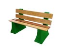 Ver imagem 1 de Banco Jardim Espera com Encosto 1,5 metro - VERDE BANDEIRA 011