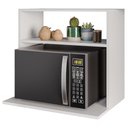 Ver imagem 2 de Suporte Microondas Nicho Luara 60 Cm Bp Eratto Moveis - Branco