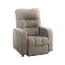 Ver imagem 3 de Poltrona do Papai Reclinável Maldivas Suede Bege Marfim Plus - Star Confort