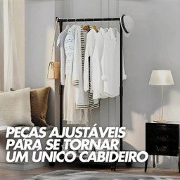 Cabideiro Multiuso com Lugar para Sapatos - 4