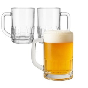 Kit 24 Canecas de Chopp/cerveja 300ml Munich Vidro Resistente Lotusglass Bar Restaurante