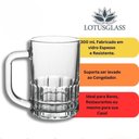 Ver imagem 4 de Kit 24 Canecas de Chopp/cerveja 300ml Munich Vidro Resistente Lotusglass Bar Restaurante