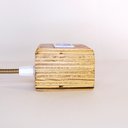 Ver imagem 3 de Extensão Madeira Régua Elétrica 1 Tomada Branca Cor do Cabo:azul e Dourado