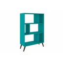 Ver imagem 4 de Estante para Sala Rt3015 C/ 6 Nichos Branco - Movelbento