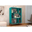 Ver imagem 2 de Estante para Sala Rt3015 C/ 6 Nichos Branco - Movelbento