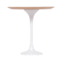 Ver imagem 1 de Mesa Saarinen Lateral - Louro Freijó - 30