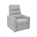 Ver imagem 2 de Poltrona do Papai Reclinável Ravena Material Sintético Branco - Star Confort