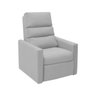 Poltrona do Papai Reclinável Ravena Material Sintético Branco - Star Confort - 2