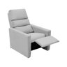 Poltrona do Papai Reclinável Ravena Material Sintético Branco - Star Confort - 3