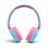 Fone de Ouvido Jbl Bluetooth Infantil Jr 310 Bt Rosa com Azul - Criança - com Adesivos:Rosa/Unico - 2