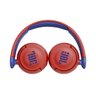 Fone de Ouvido Jbl Bluetooth Infantil Jr 310 Bt Vermelho com Azul - Criança - com Adesivos:Vermelho/ - 2
