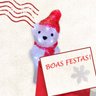 Urso Natal Polar Enfeite Iluminado Led Decoraçao Natalino Decoraçao Mesa Estante Loja Casa Escritori - 4