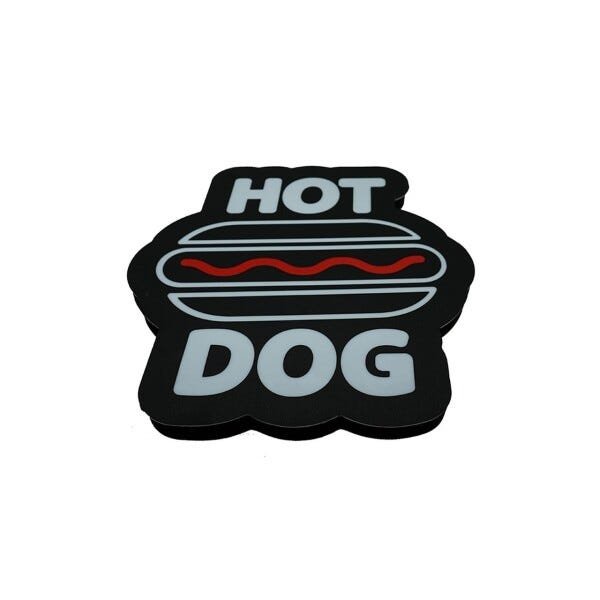 Letreiro Luminoso Hot Dog Ketchup - 2