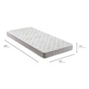 Ver imagem 3 de Colchão de Solteiro com Espuma D23 88x188cm Inducol Cr451b Cinza
