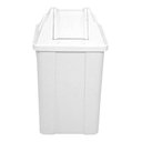 Ver imagem 4 de Cesto Quadrado Com Tampa Vai-vem 100 Litros:Amarelo