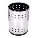 Ver imagem 2 de Lixeira Aço Inox Telada 13 Litros Para Casa Ou Escritório:Inox
