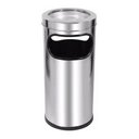 Ver imagem 1 de Cinzeiro Lixeira Para Condomínio E Empresa - Aço Inox - 2 Un