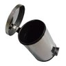 Lixeira 12 Litros Com Pedal Aço Inox Cesto Interno Removível - 3
