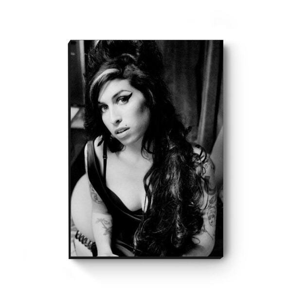 Quadro decorativo MDF Amy Winehouse - 1