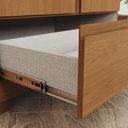 Ver imagem 5 de Guarda-roupa Casal Imperial 6 Portas 9 Gavetas 100% Mdf Cinamomo - Henn