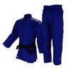 Kimono Judô Adidas Club J350 Trançado Azul com Listas Brancas - 190 - 1