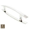 Puxador Para Portas Duplo em Aço Inox 304 Modelo Lugui Polido Brilhante para portas: pivotantes/ - A - 1