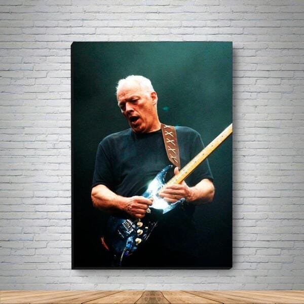Quadro decorativo MDF David Gilmour MOD2 - 2
