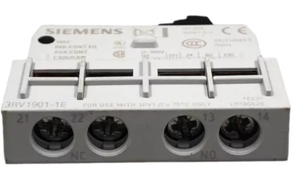 Bloco de Contato Auxiliar Siemens 3rv1901-1e 1na+1nf