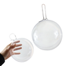 Bola Esfera Bubble 14cm Acrílico Transparente P/ Decoração - 1