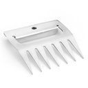 Ver imagem 2 de Garfo Destrinchador Garra de Urso 1,5mm Inox Base Madeira Teca