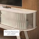 Ver mais imagens de Conjunto Painel e Rack de Tv New Silverstone Arco 762 Madetec