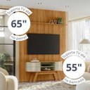 Ver imagem 4 de Conjunto Painel e Rack de Tv New Silverstone Arco 762 Madetec