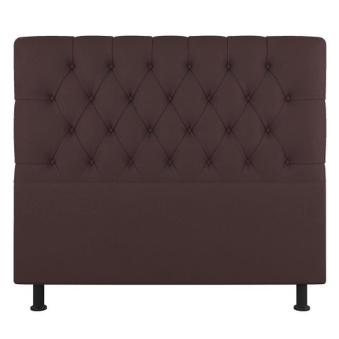 Cabeceira Cama Box Casal King Size Nice 195cm Linho Marrom - Abmaza