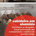 Ver imagem 6 de Guarda-Roupa Casal 4 Portas Touch Móveis Cádis Branco