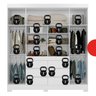 Guarda-roupa Casal 4 Portas Touch Móveis Cádis - 14
